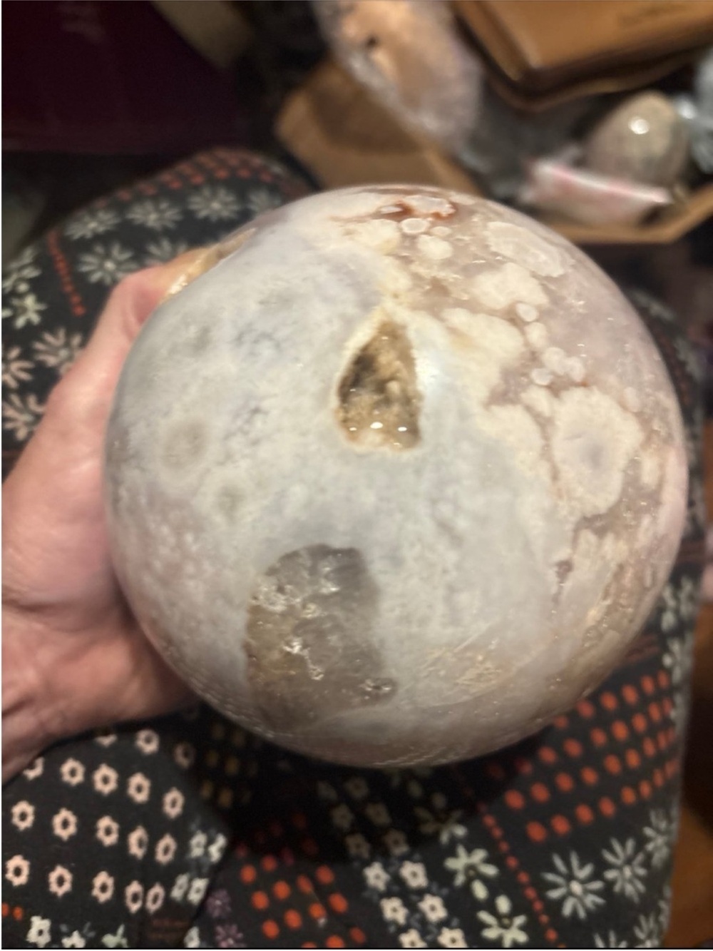 Pink Amethyst Sphere 5lbs HQ Stunning!! - Picture 3 of 7